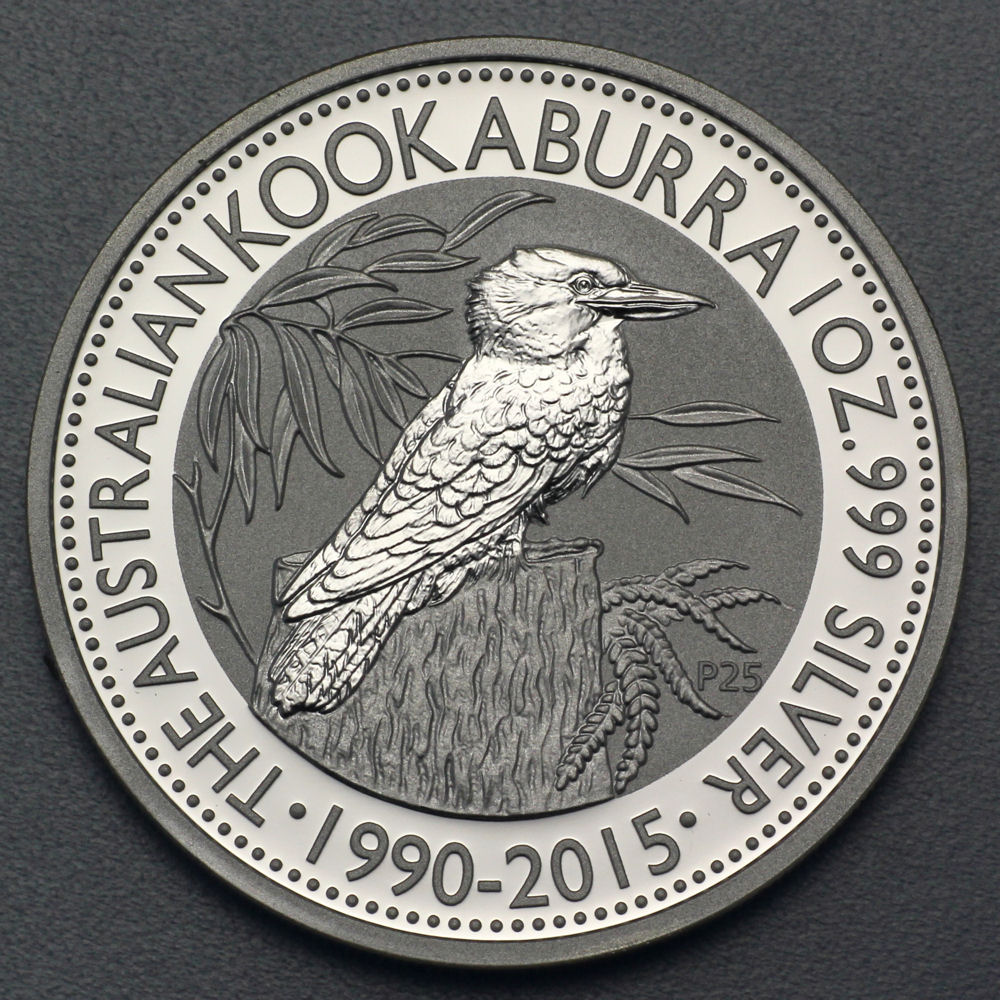Silbermünze 1oz "Kookaburra" 2015 (Australien) - Hauptansicht