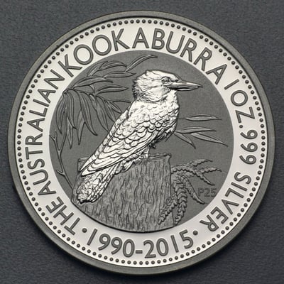 Silbermünze 1oz "Kookaburra" 2015 (Australien) - Hauptansicht