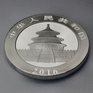 Silbermünze 30g "Panda" 2016 (China) - Miniaturansicht 3