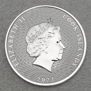 Silbermünze 500 x 1/4oz "Bounty" Masterbox (Cook Islands) - Miniaturansicht 3