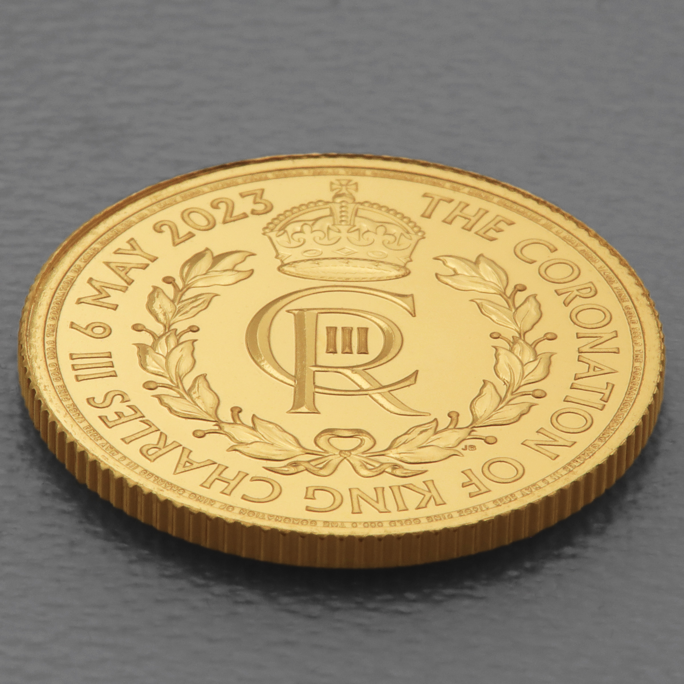 Goldmünze 1/4oz "Coronation Charles III." 2023 Coronation Coin (Großbritannien) - Detailansicht 2