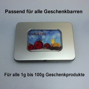 Geschenk-Box "eckig/Sichtfenster" (ca.12 x 9 cm) - Miniaturansicht 4