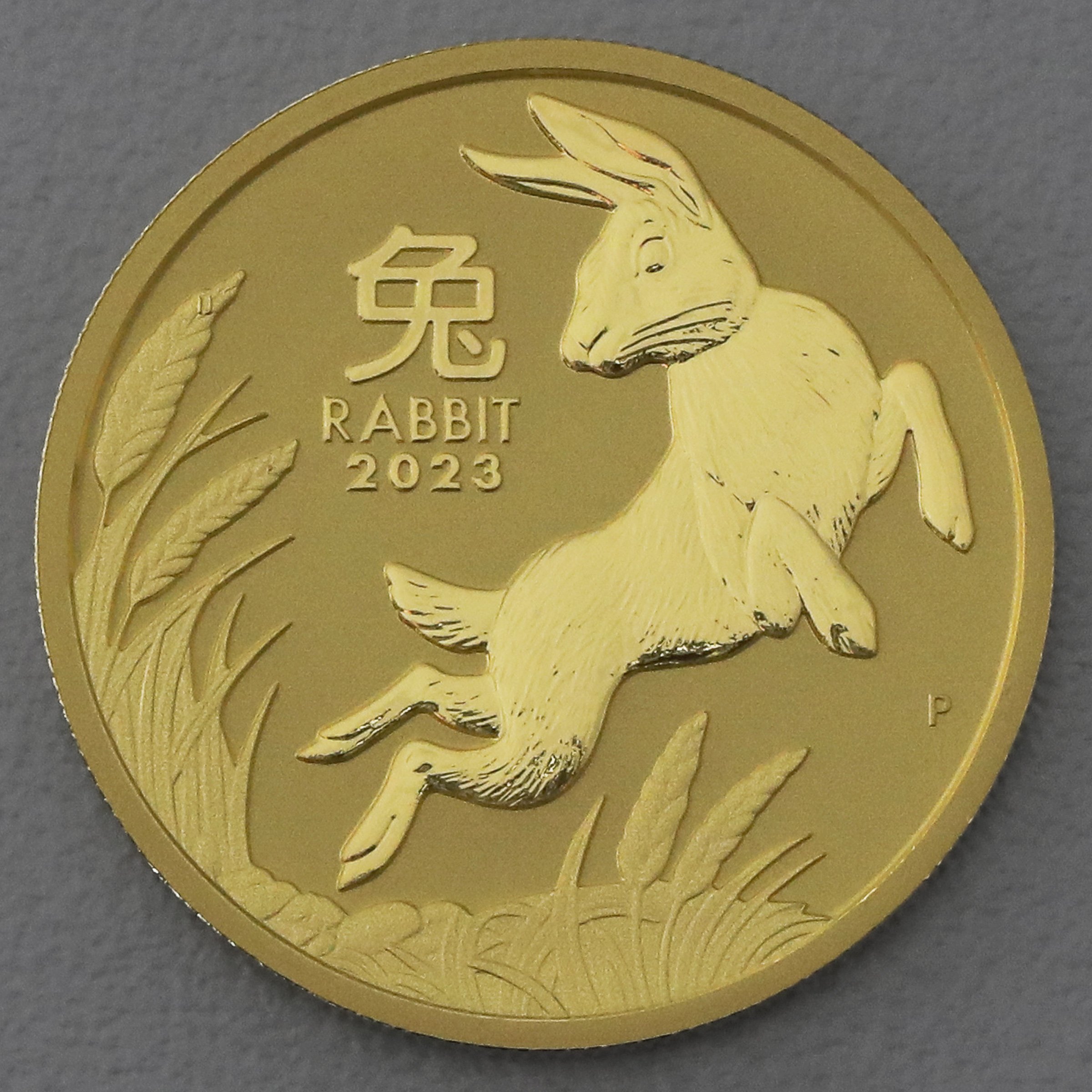 Goldmünze 1oz "Hase" 2023 Lunar III – Year of the Rabbit (Australien) - Hauptansicht