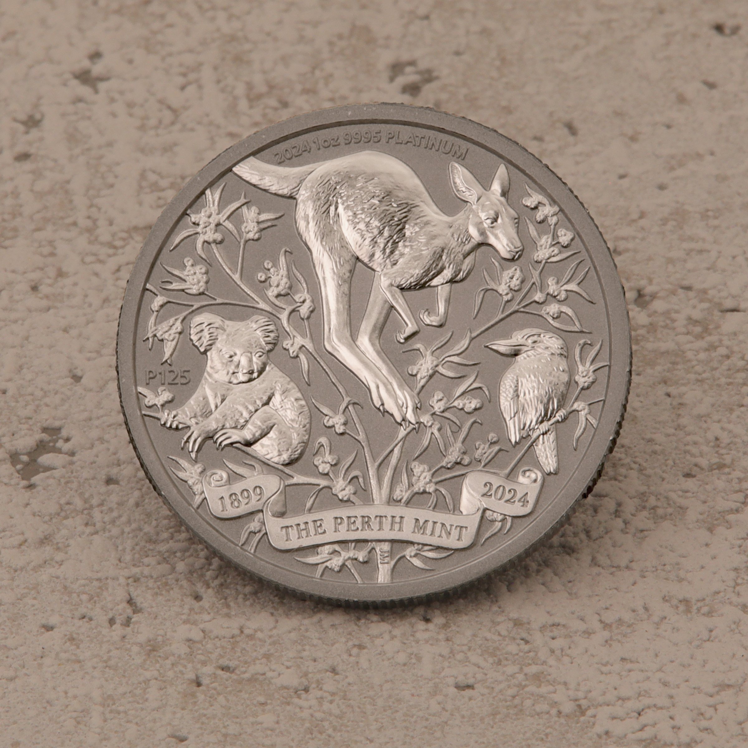 Platinmünze 1oz "The Perth Mint" 2024 125th Anniversary (Australien) - Detailansicht 4
