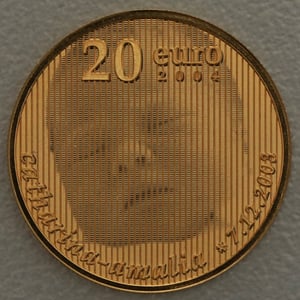 Goldmünze "20 Euro" 2004 (Niederlande) - Hauptansicht