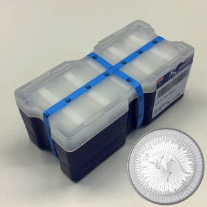 Silbermünze 250 x 1oz "Känguru" aktueller Jahrgang Masterbox (Australien) - Miniaturansicht 1