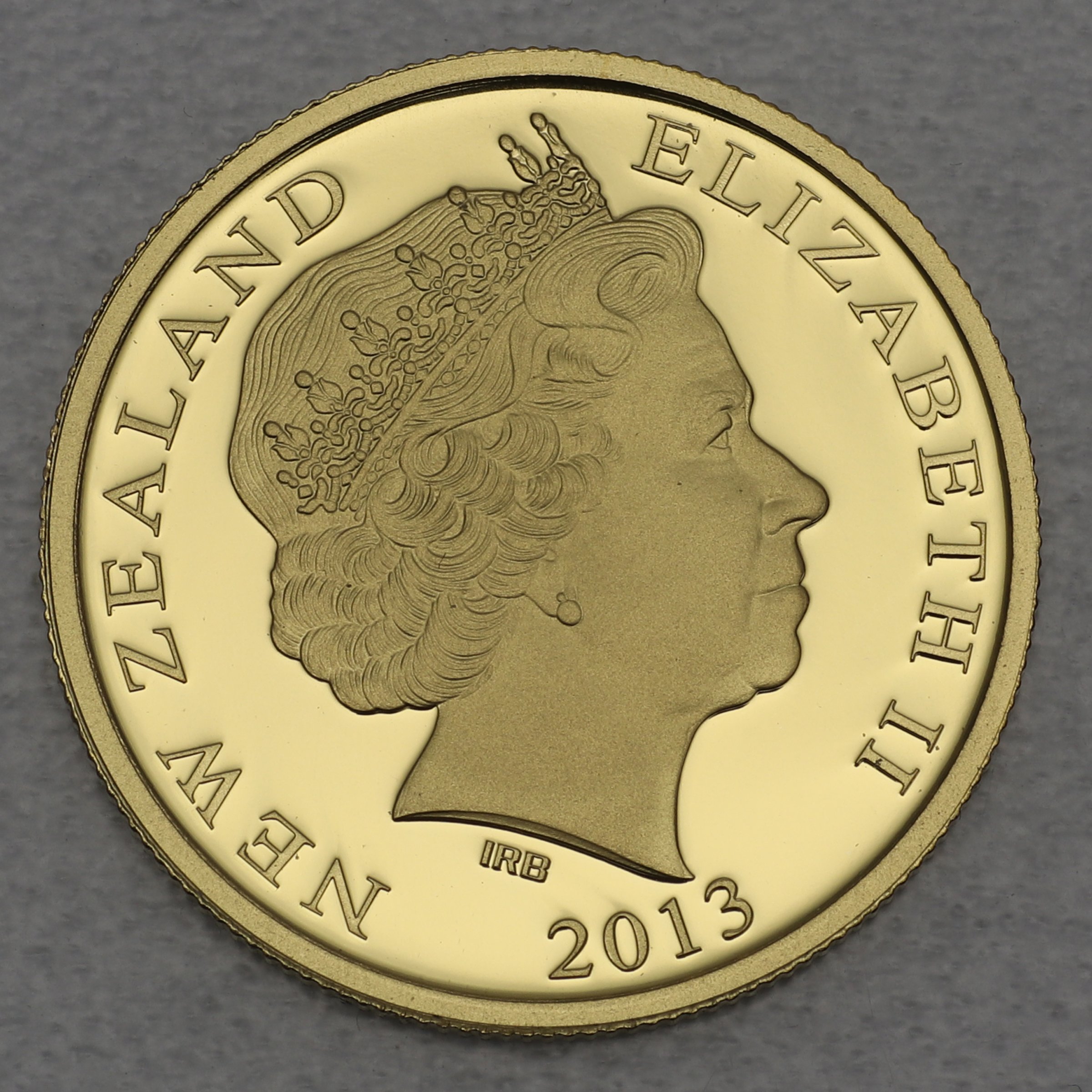 Goldmünze 1/4oz "Kiwi" 2013 Treasures of New Zealand (Neuseeland) - Detailansicht 1