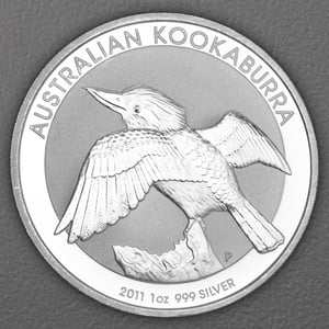 Silbermünze 1oz "Kookaburra" 2011 (Australien) - Hauptansicht
