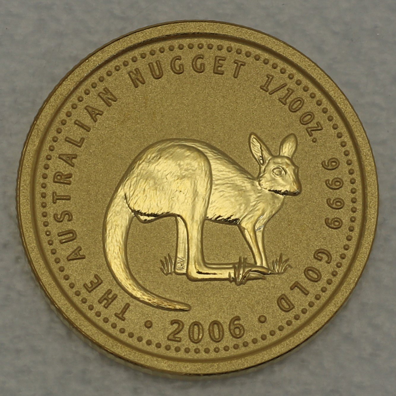 Goldmünze 1/10oz "Känguru" 2006 Australian Nugget (Australien) - Hauptansicht