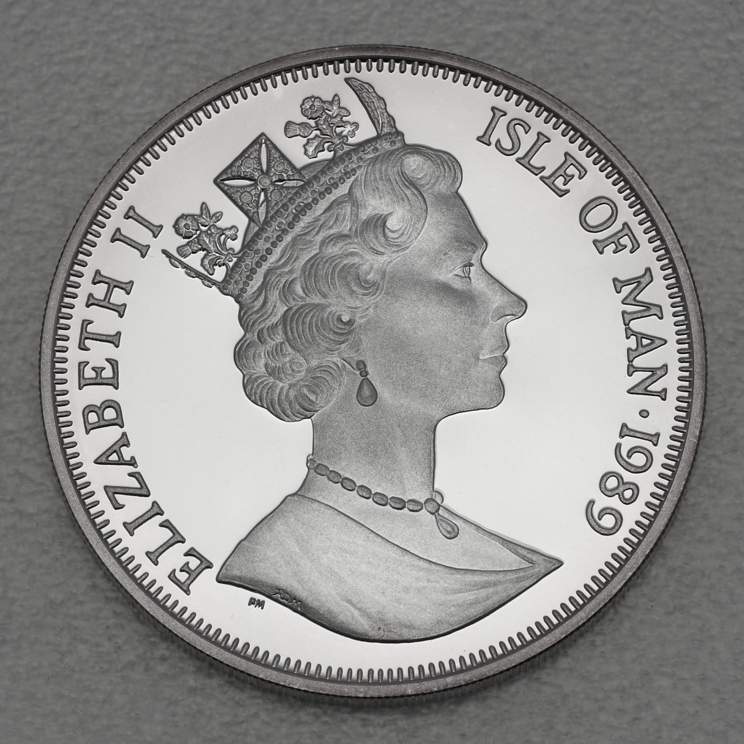 Silbermünze 1oz "Persian Cat" 1989 Cats (Isle of Man) - Detailansicht 1