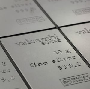 Silbertafel VALCAMBI (10x 10g Ag) "CombiBar" - Miniaturansicht 4