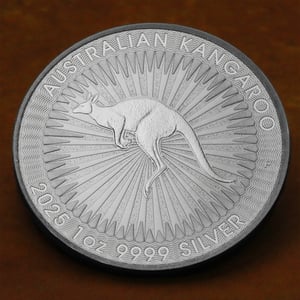 Silbermünze 1oz "Känguru" 2025 19% (Australien) - Miniaturansicht 5