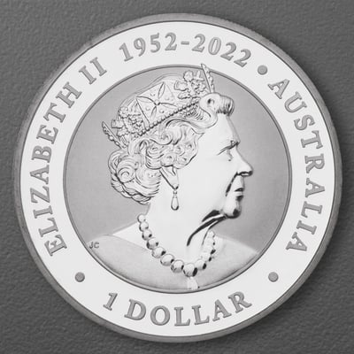 Silbermünze 1oz "Kookaburra" 2024 (koloriert) World Money Fair - Coin Show Special (Australien) - Miniaturansicht 2