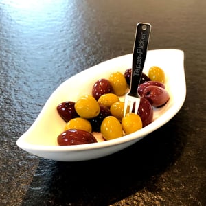 Gourmet-Gabel "Oliven-Picker" Sterling-Silber - Miniaturansicht 5