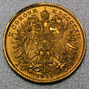Goldmünze 10 Kronen "Schwartz" (Österreich) - Miniaturansicht 2