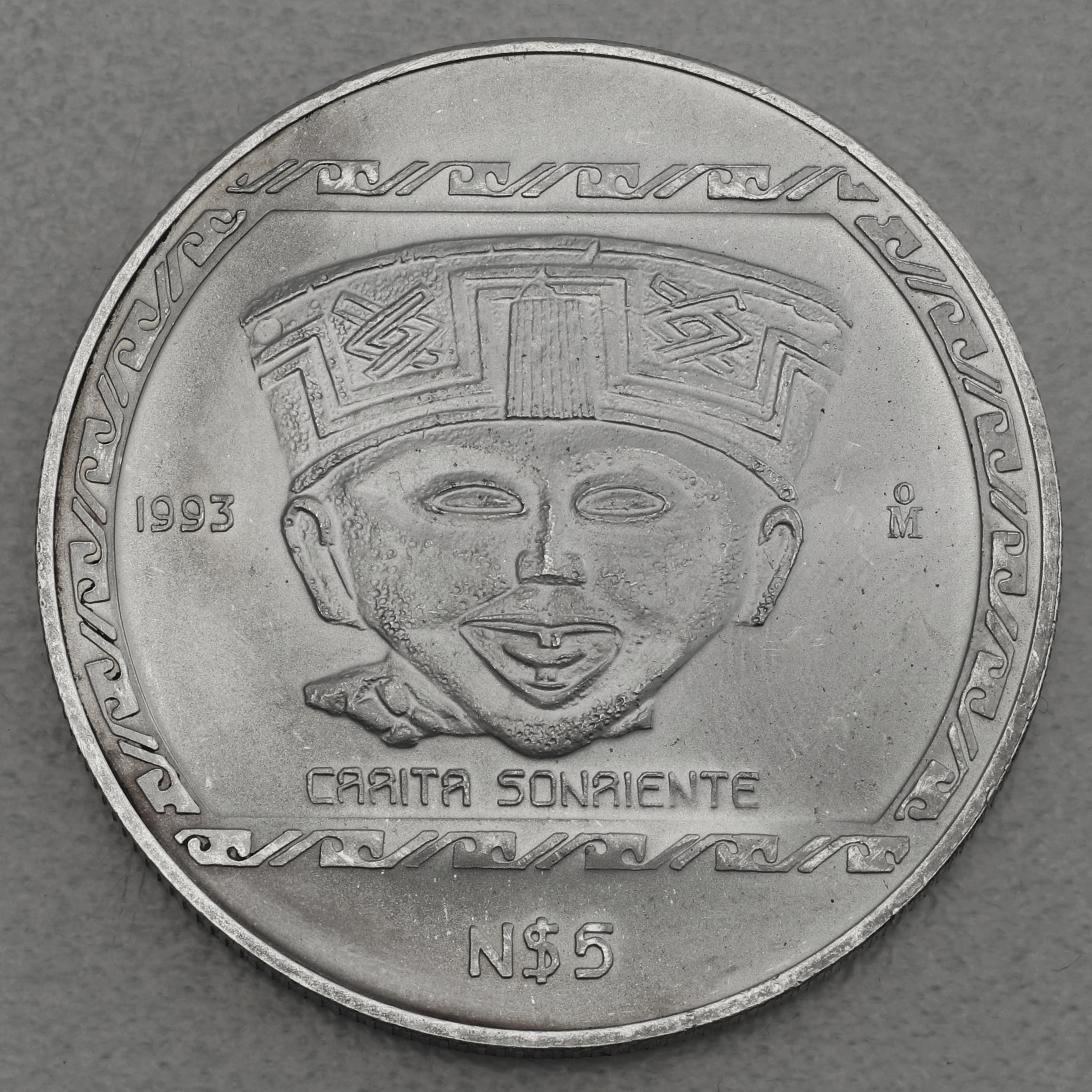Silbermünze 1oz "Carita Sonriente" 1993 Präkolumbische Kulturen – Veracruz (Mexiko) - Hauptansicht