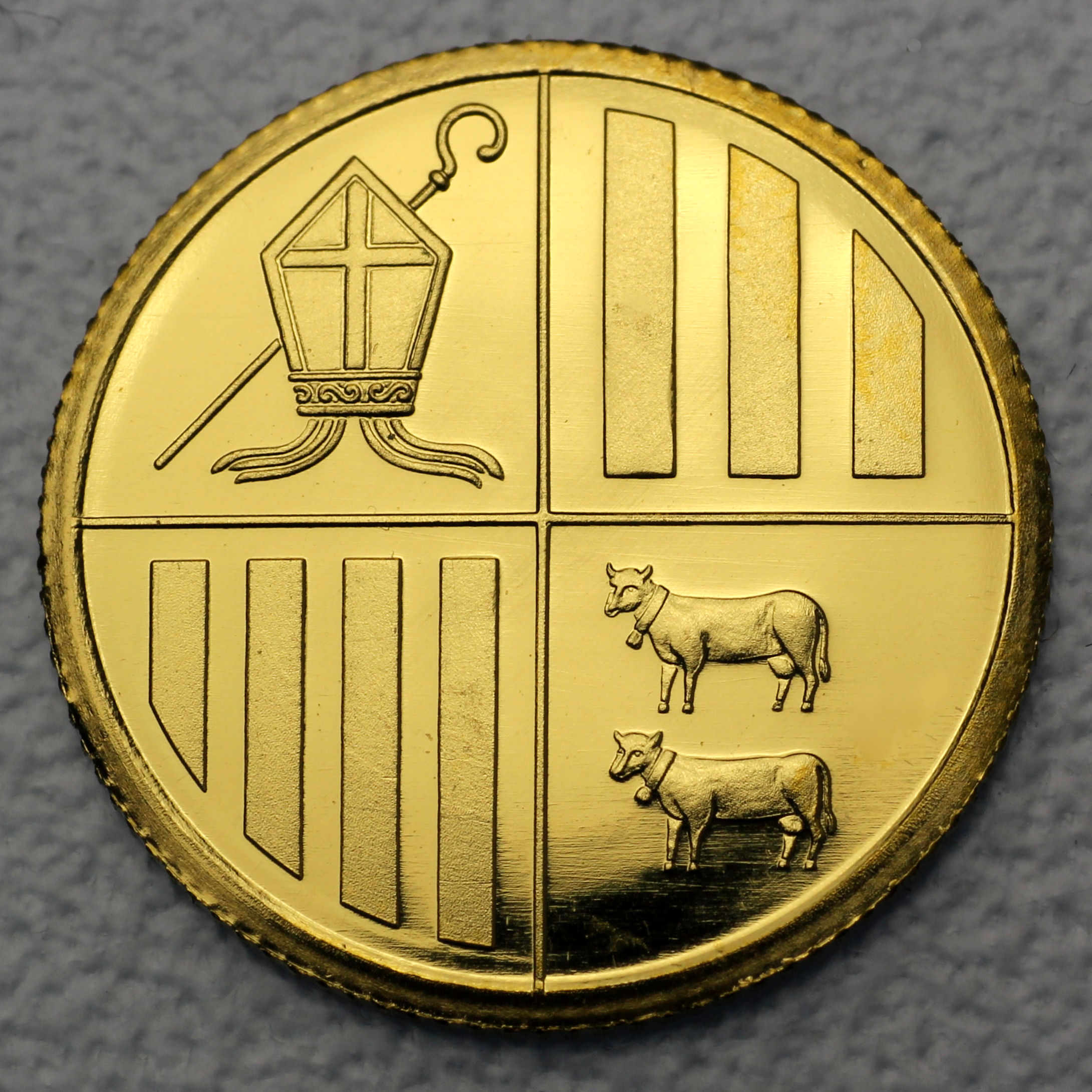 Goldmünze 1g "Andorra Eagle" verschiedene Jahrgänge (Andorra) - Detailansicht 1