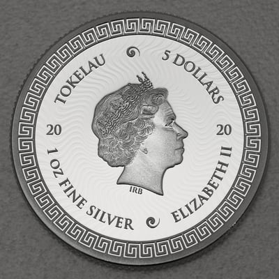 Silbermünze 1oz "Diana von Hiram" 2020 Icon (Tokelau) - Miniaturansicht 4