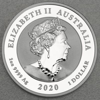 Silbermünze 1oz "Quokka" 2020 (Australien) - Miniaturansicht 2