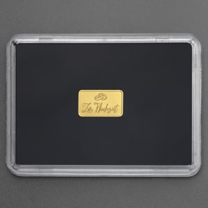 Goldbarren 2,5g Gravur "Zur Hochzeit" - Miniaturansicht 5