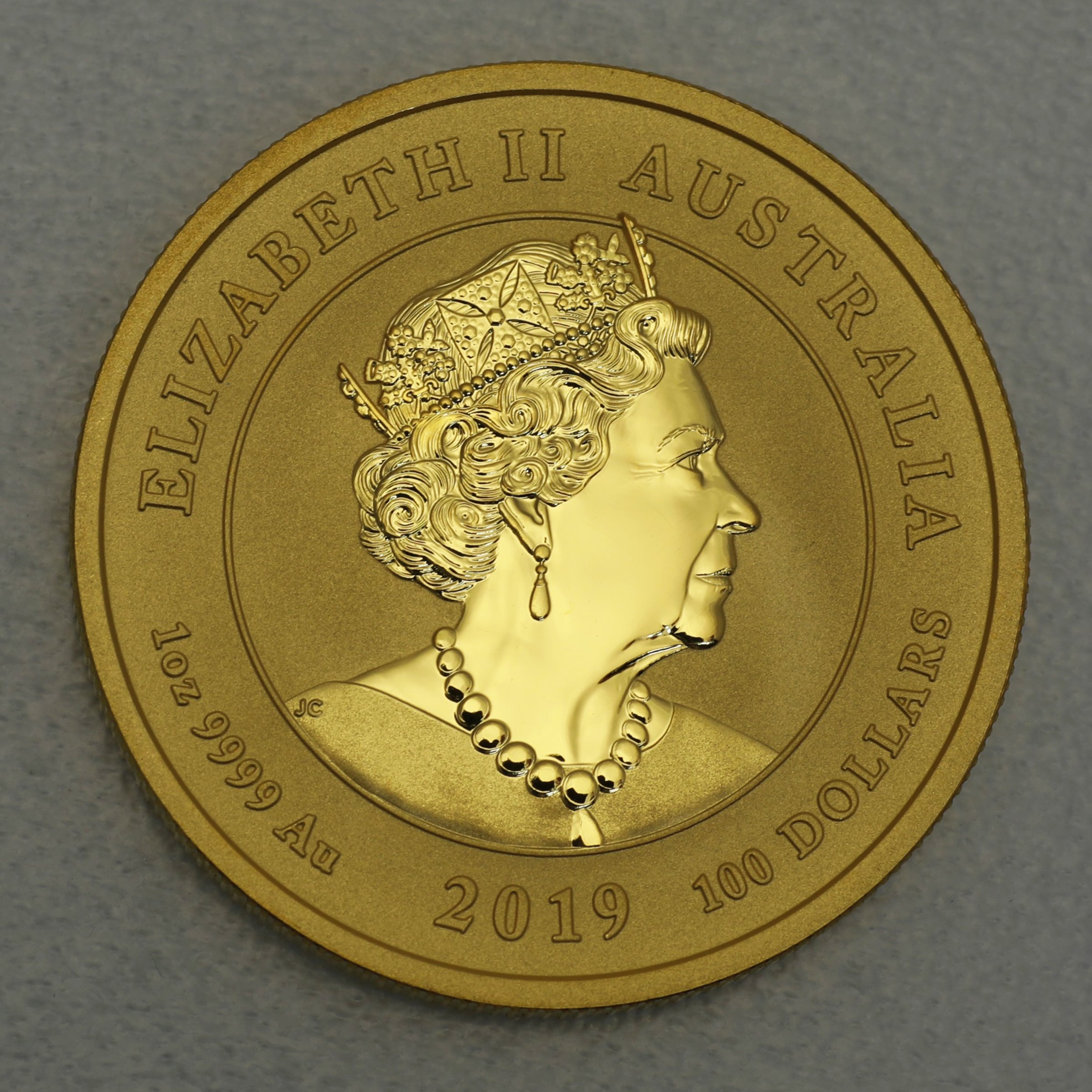 Goldmünze 1oz "Dragon+Tiger" 2019 Chinese Myths & Legends (Australien) - Detailansicht 1