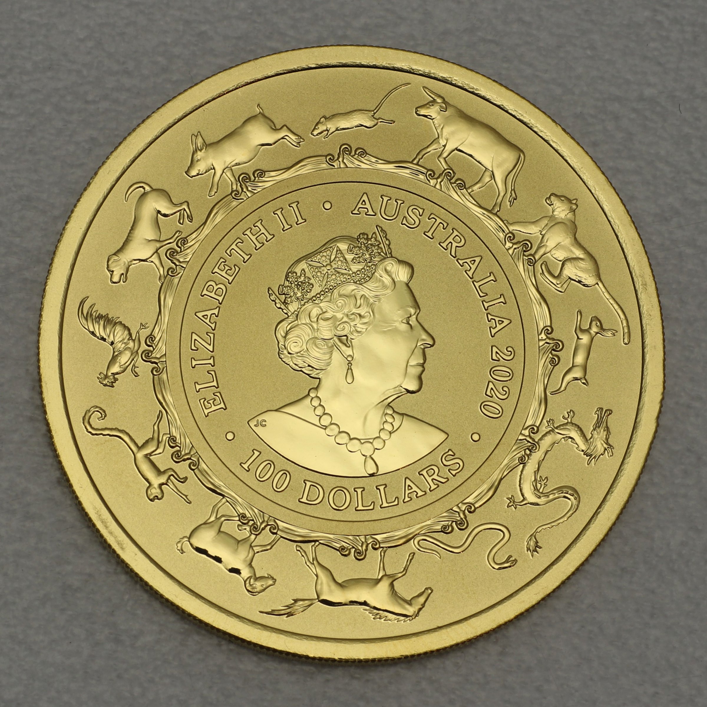 Goldmünze 1oz "Maus" 2020 Lunar II (RAM) – Year of the Mouse (Australien) - Detailansicht 1