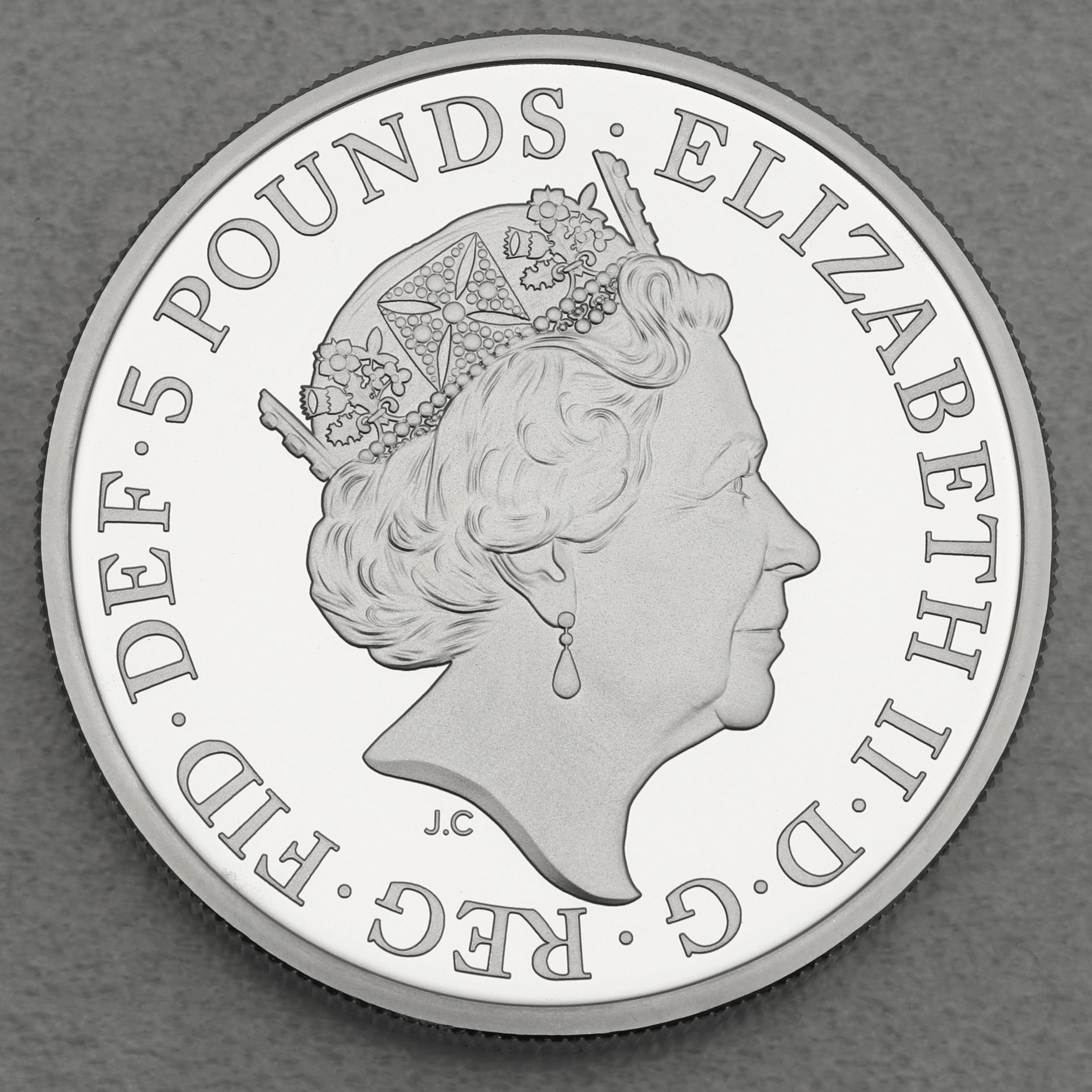 Silbermünze 2oz "Seymour Panther" 2022 (PP) Royal Tudor Beasts diff. (Großbritannien) - Detailansicht 1