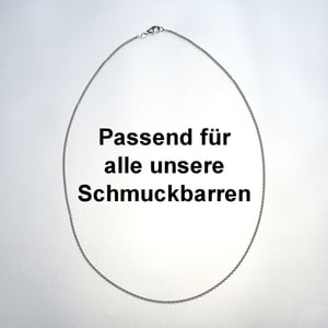 Weißgoldkette 585er/50 cm "Anker-Form" (14 kt WG) - Miniaturansicht 2