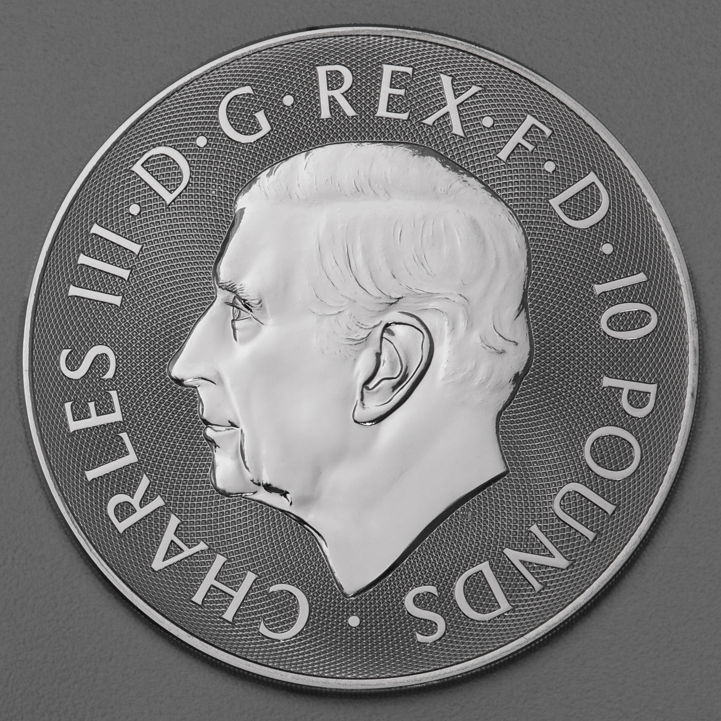 Silbermünze 10oz "Tudor Dragon" 2024 Royal Tudor Beasts (Großbritannien) - Detailansicht 1