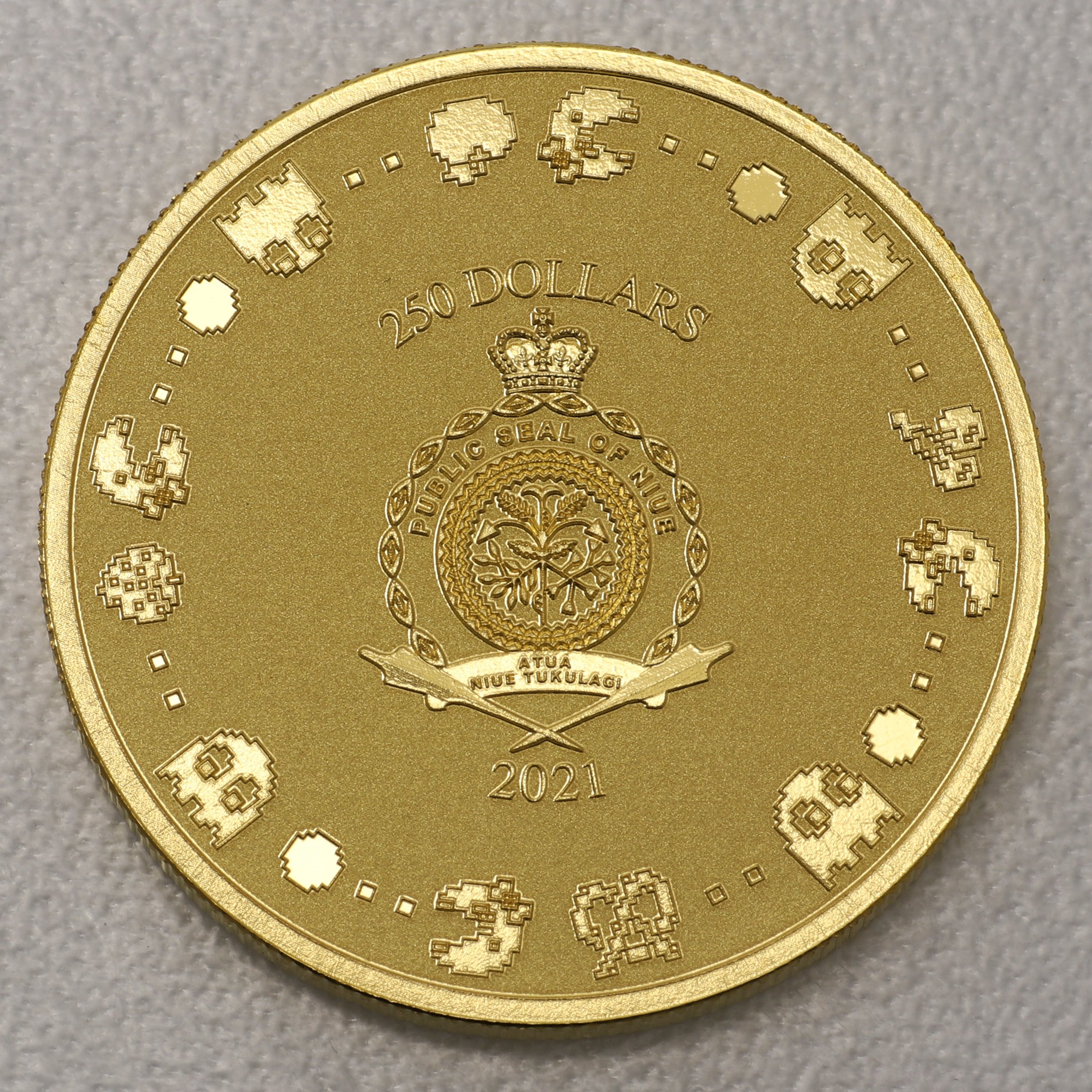 Goldmünze 1oz "Ms. Pac-Man™" 2021 40th Anniversary (Niue) - Detailansicht 1
