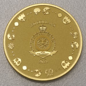 Goldmünze 1oz "Ms. Pac-Man™" 2021 40th Anniversary (Niue) - Miniaturansicht 2