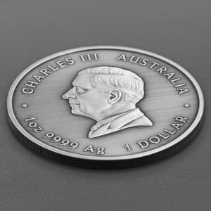 Silbermünze 1oz "Pillar Dollar" 2025 (AF) 225th Anniversary of Proclamation Coins (Australien) - Miniaturansicht 4