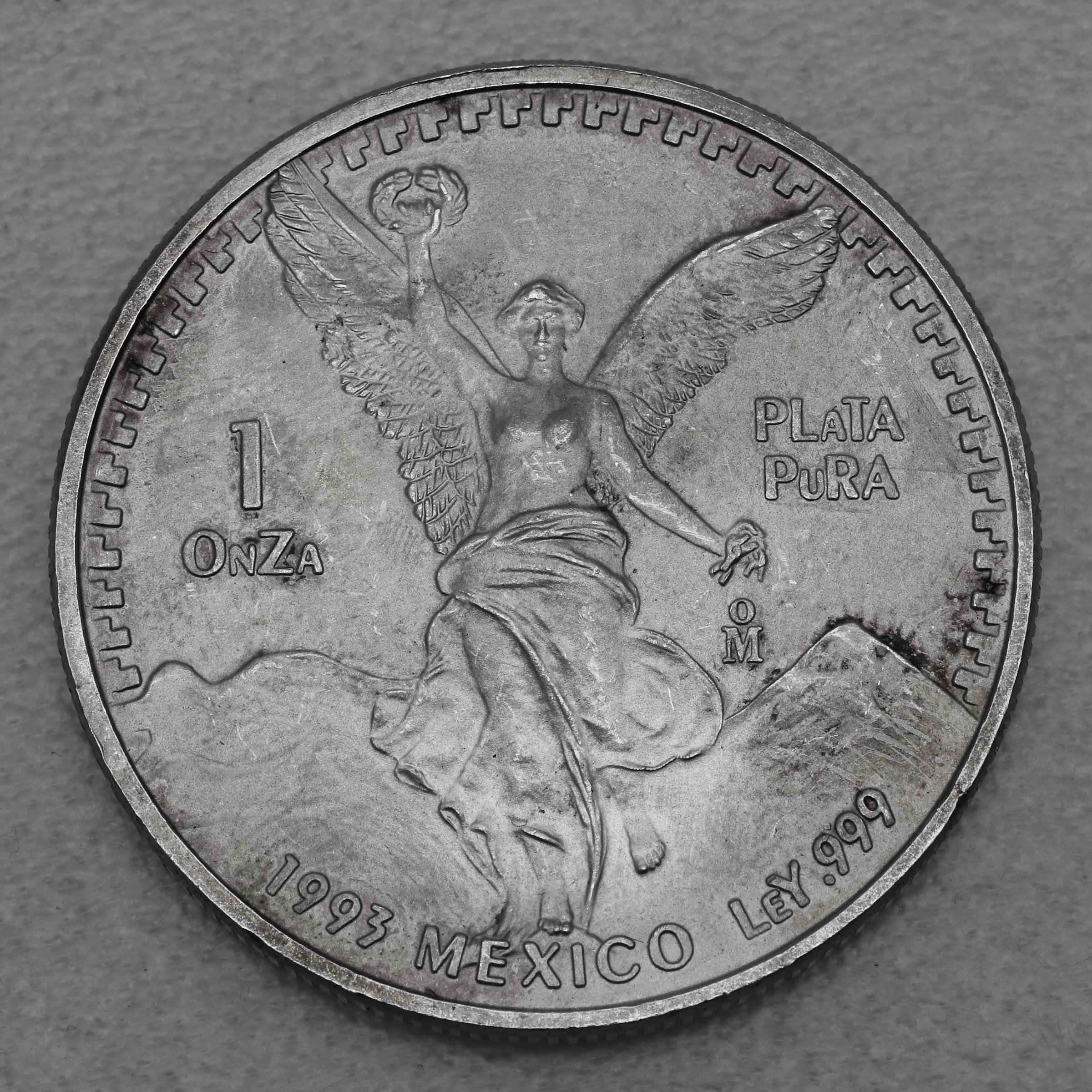 Silbermünze 1oz "Libertad" 1993 (Mexiko) - Hauptansicht