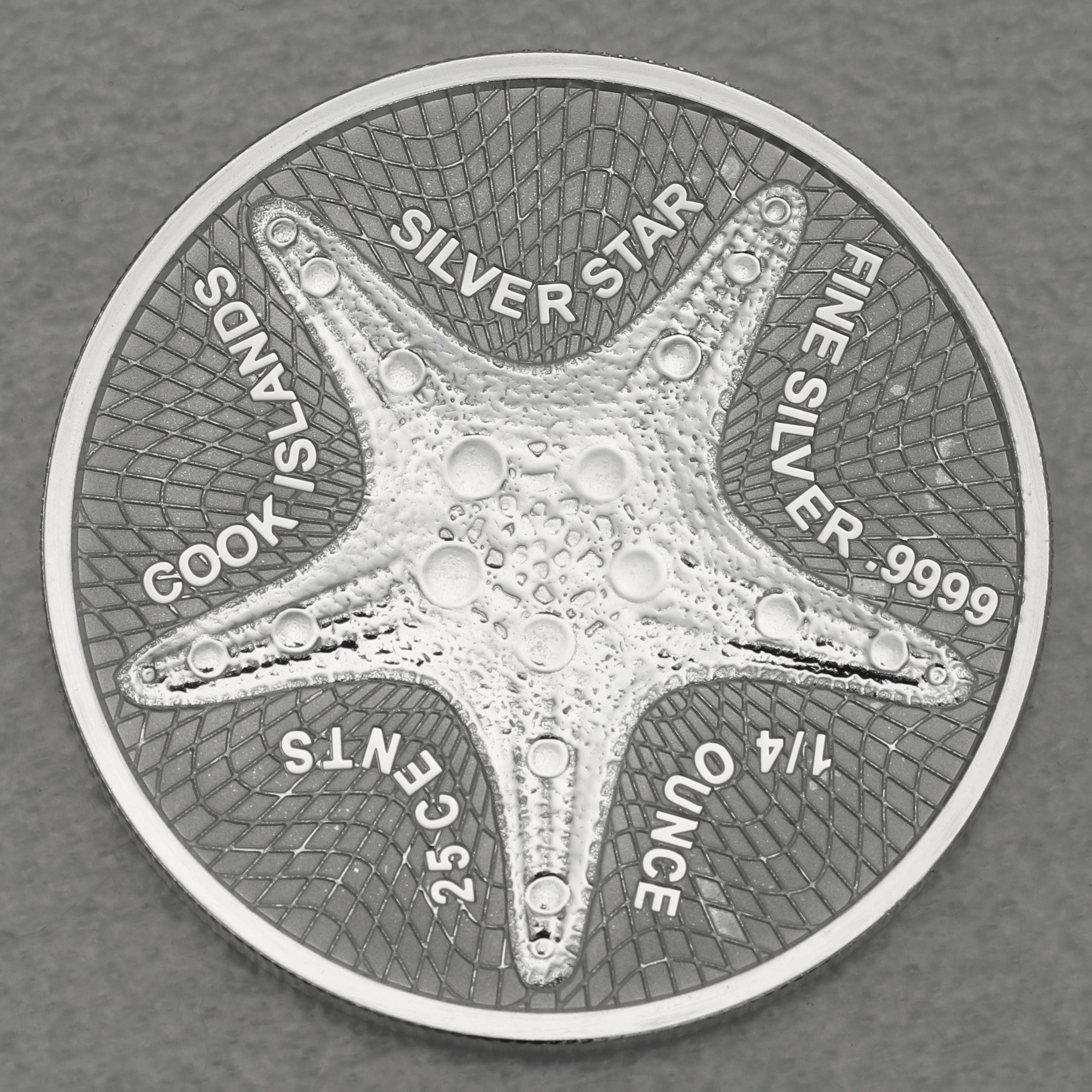 Silbermünze 1/4oz "Silver Star" 2021 diff. (Cook Islands) - Hauptansicht