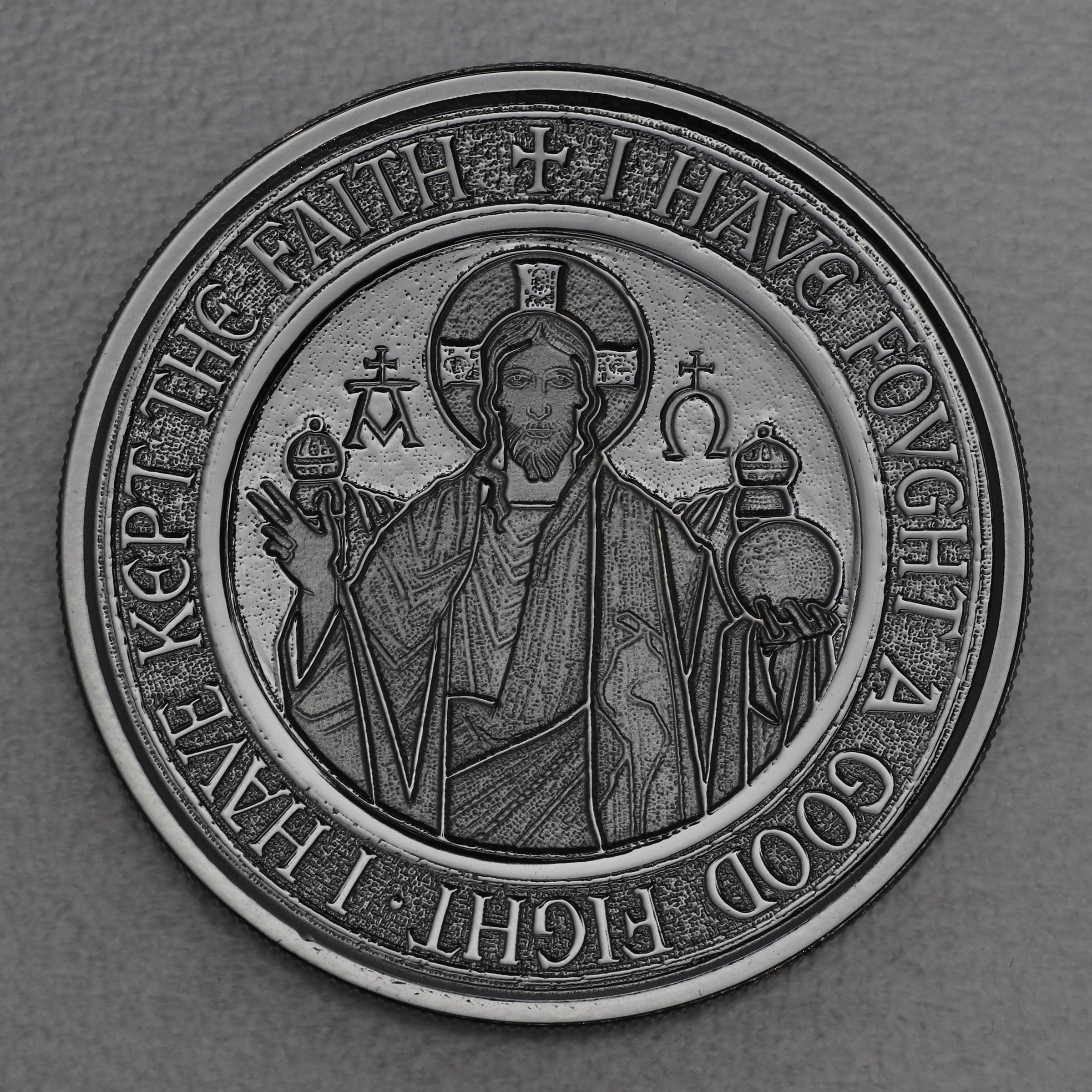 Silbermünze 1oz "Alpha & Omega" 2021 AF (Samoa) - Hauptansicht