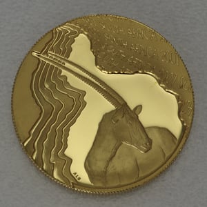 Goldmünze 1/4oz "The Oryx" 2001 Natura - Monarchs of Africa (Südafrika) - Miniaturansicht 2