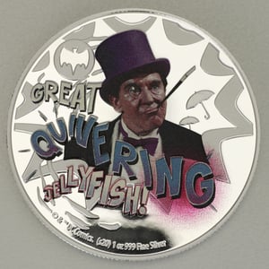 Silbermünze 1oz "Penguin" 2020 (PP/koloriert) Batman  66 (Niue) - Hauptansicht