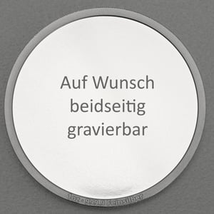 Silbermedaille 1oz "Blanko-Ronde" gravierbar - Miniaturansicht 4
