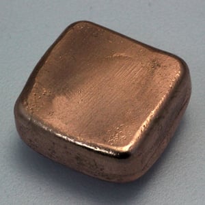 Kupferbarren 1oz "Kupferknuffel"/Cu, gegossen - Miniaturansicht 4