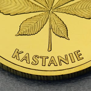 Goldmünze 20 Euro "Kastanie" 2014 Deutscher Wald (Deutschland) - Miniaturansicht 5