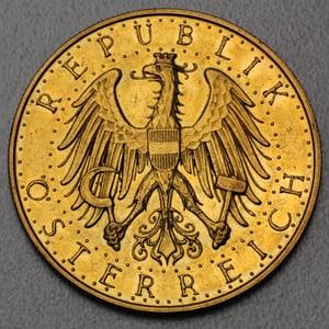 Goldmünze 100 Schilling "Republik" verschiedene Jahrgänge (Österreich) - Miniaturansicht 2