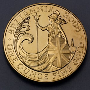 Goldmünze 1oz "Britannia" 2008 (Großbritannien) - Hauptansicht