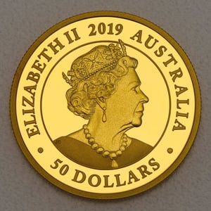 Goldmünze "Australia Double Sovereign" 2019 (PP) Privy Mark 200 (Australien) - Miniaturansicht 2