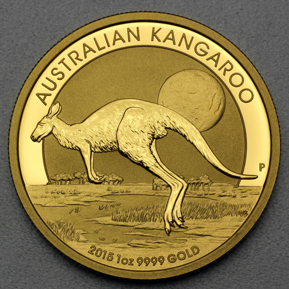 Goldmünze 1oz "Känguru" 2015 (Australien) - Hauptansicht
