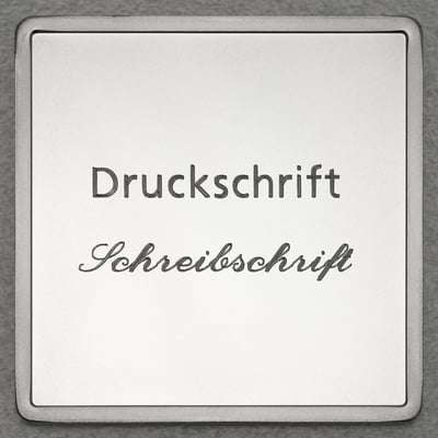 Silberbarren 1oz "Wortkreuz" Gravurbarren quadratisch - Miniaturansicht 5