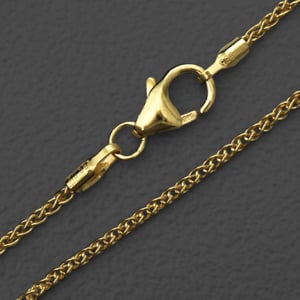 Goldkette 585er/50 cm "Zopf-Form" (14 kt GG) image