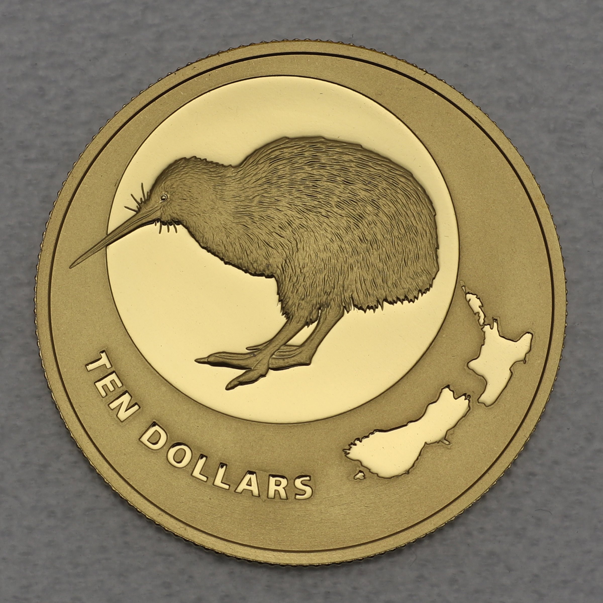 Goldmünze 1/4oz "Kiwi" 2009 Icons of New Zealand (Neuseeland) - Hauptansicht