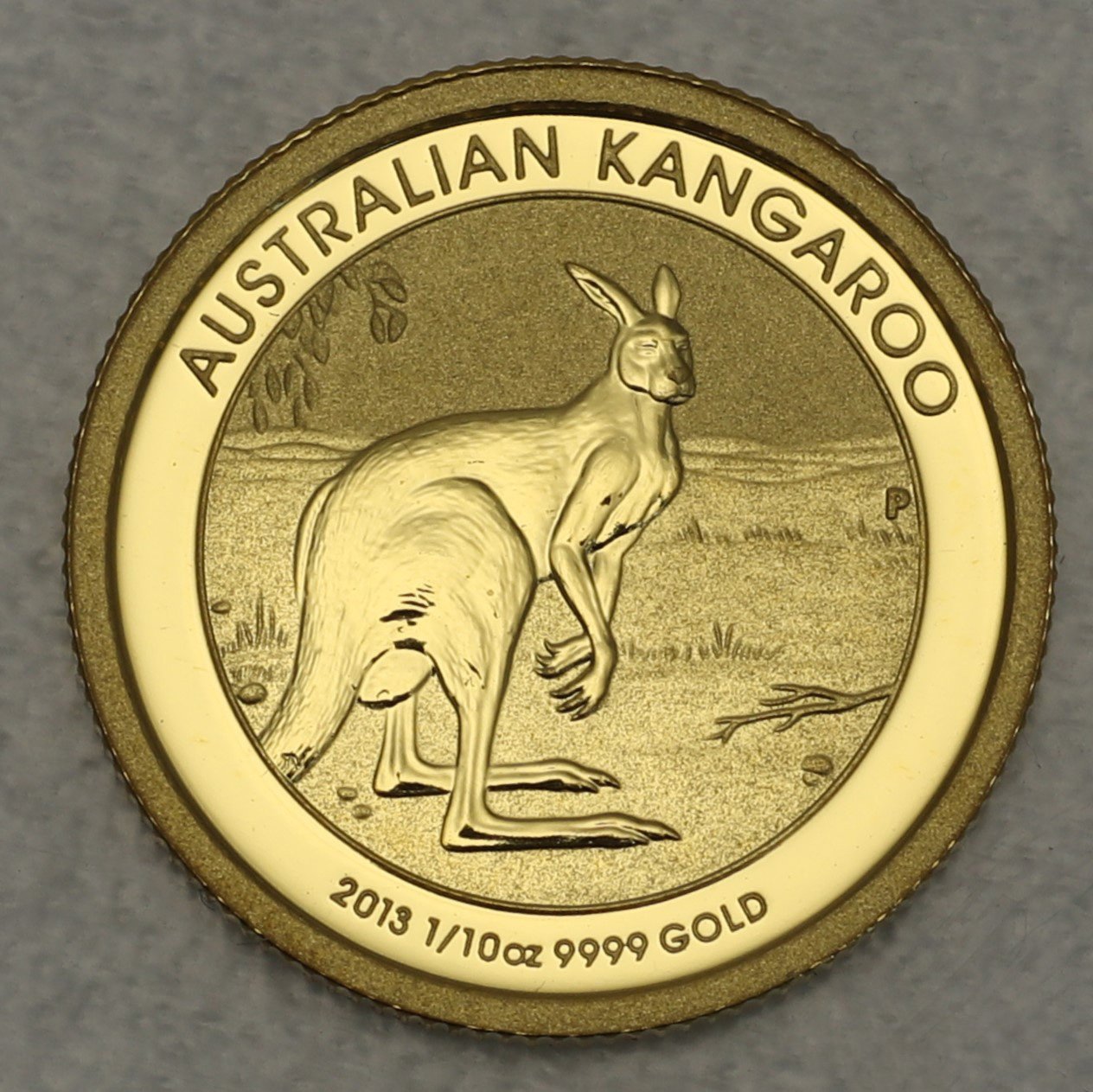 Goldmünze 1/10oz "Känguru" 2013 (Australien) - Hauptansicht