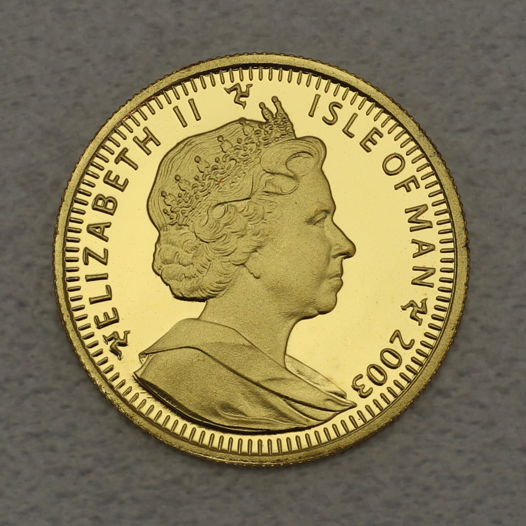 Goldmünze 1/10oz "Balinese Kittens" 2003 Cats (Isle of Man) - Detailansicht 1