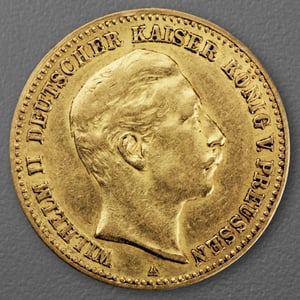 Goldmünze 10 Mark "Wilhelm II." 1895-A J.251 (Preußen) - Hauptansicht
